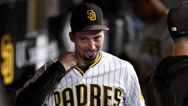 San Diego Padres pitcher Blake Snell
